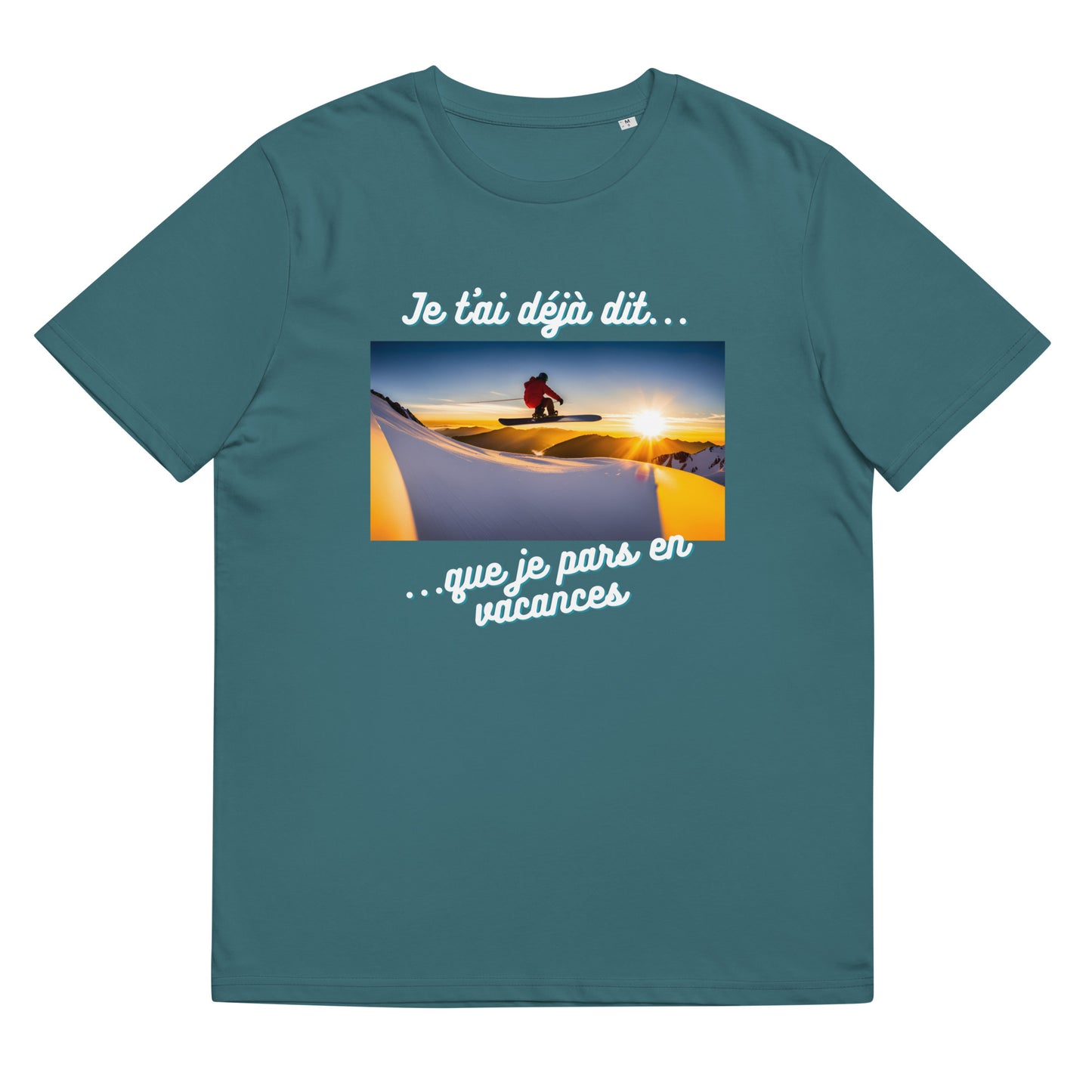 T-shirt homme bio : Vacances #4