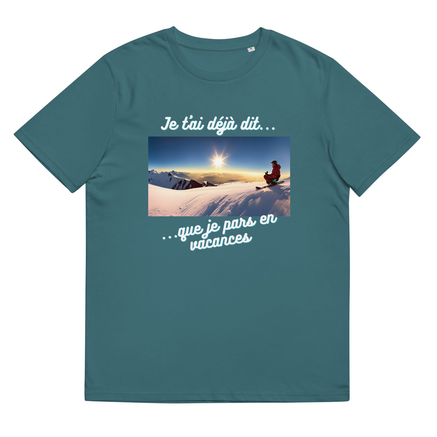 T-shirt homme bio : Vacances #5