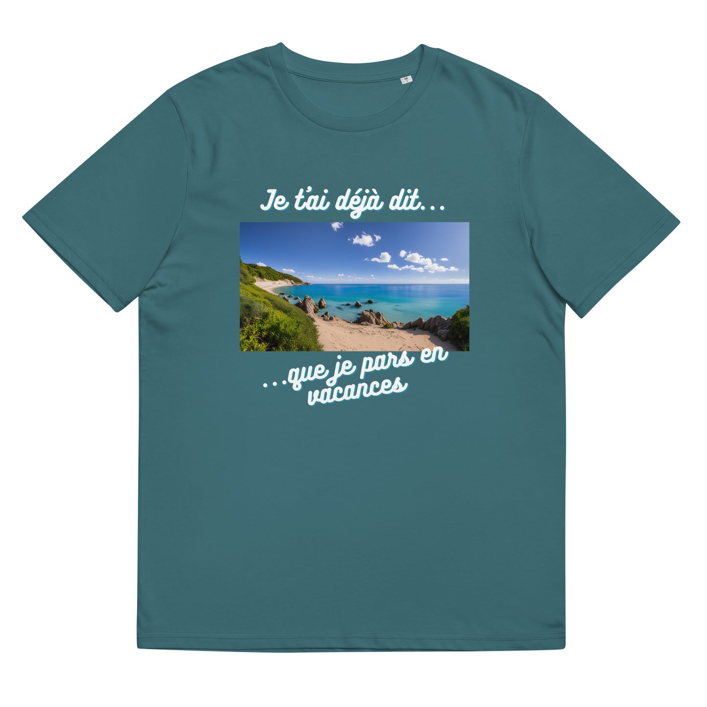 T-shirt homme bio : Vacances #6
