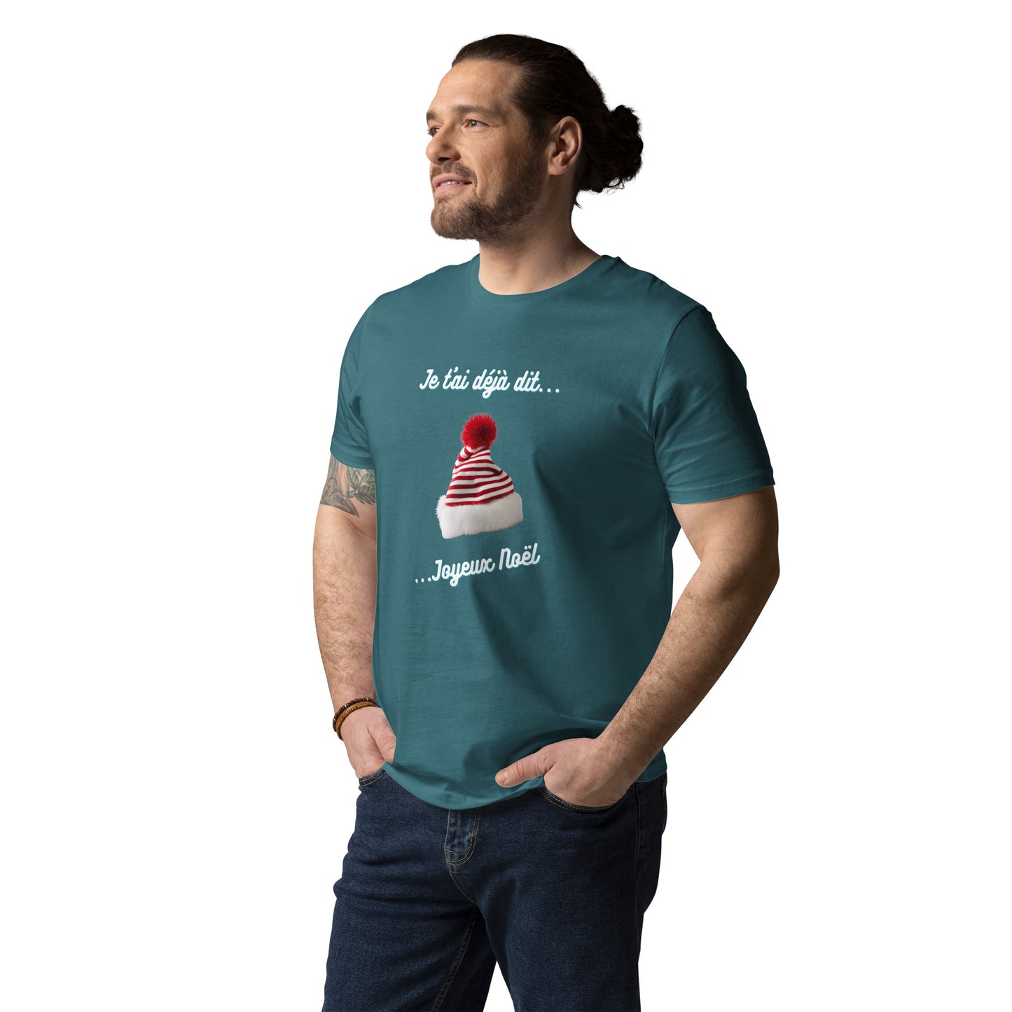 T-shirt homme bio : Noel #4