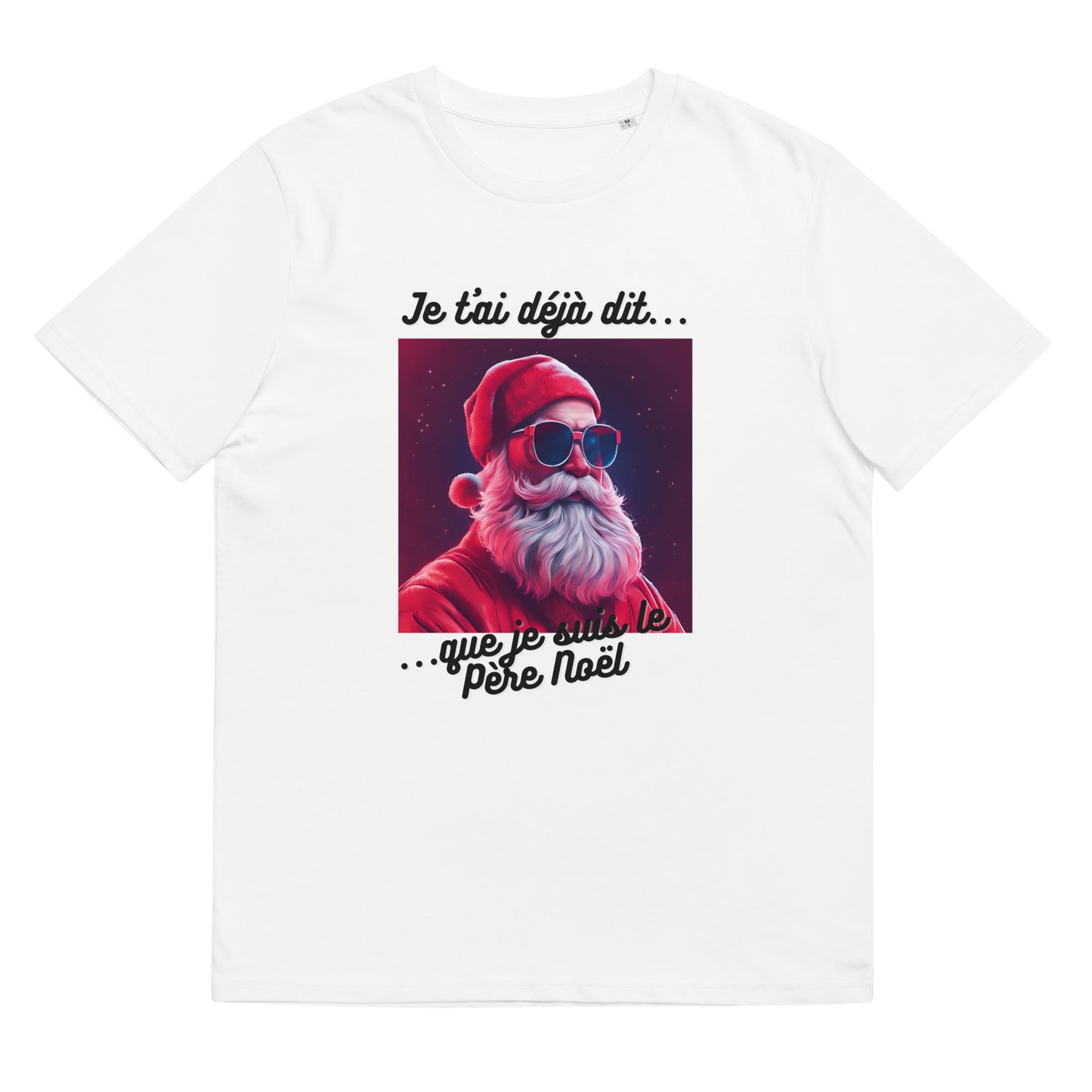 T-shirt homme bio : Noel #2 White Edition