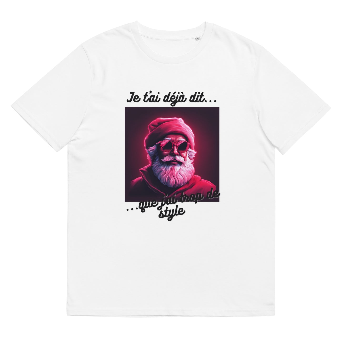 T-shirt homme bio : Noel #3 White Edition