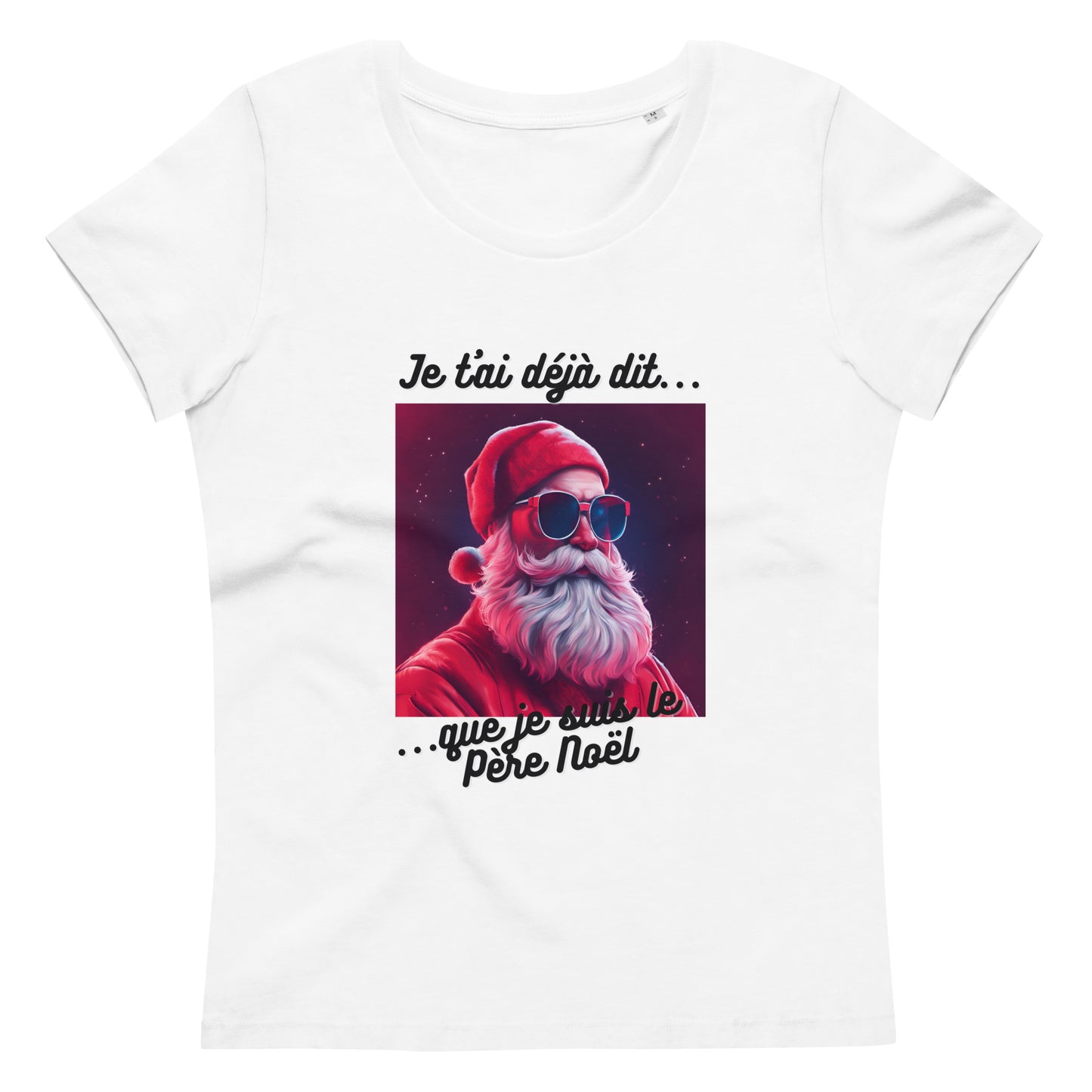 T-shirt moulant femme bio - Noël#2