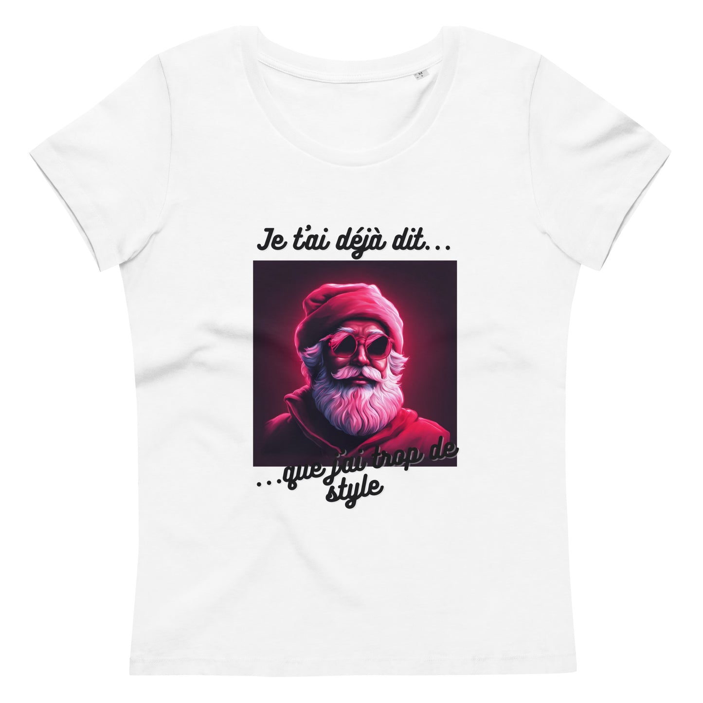 T-shirt moulant femme bio - Noël #3