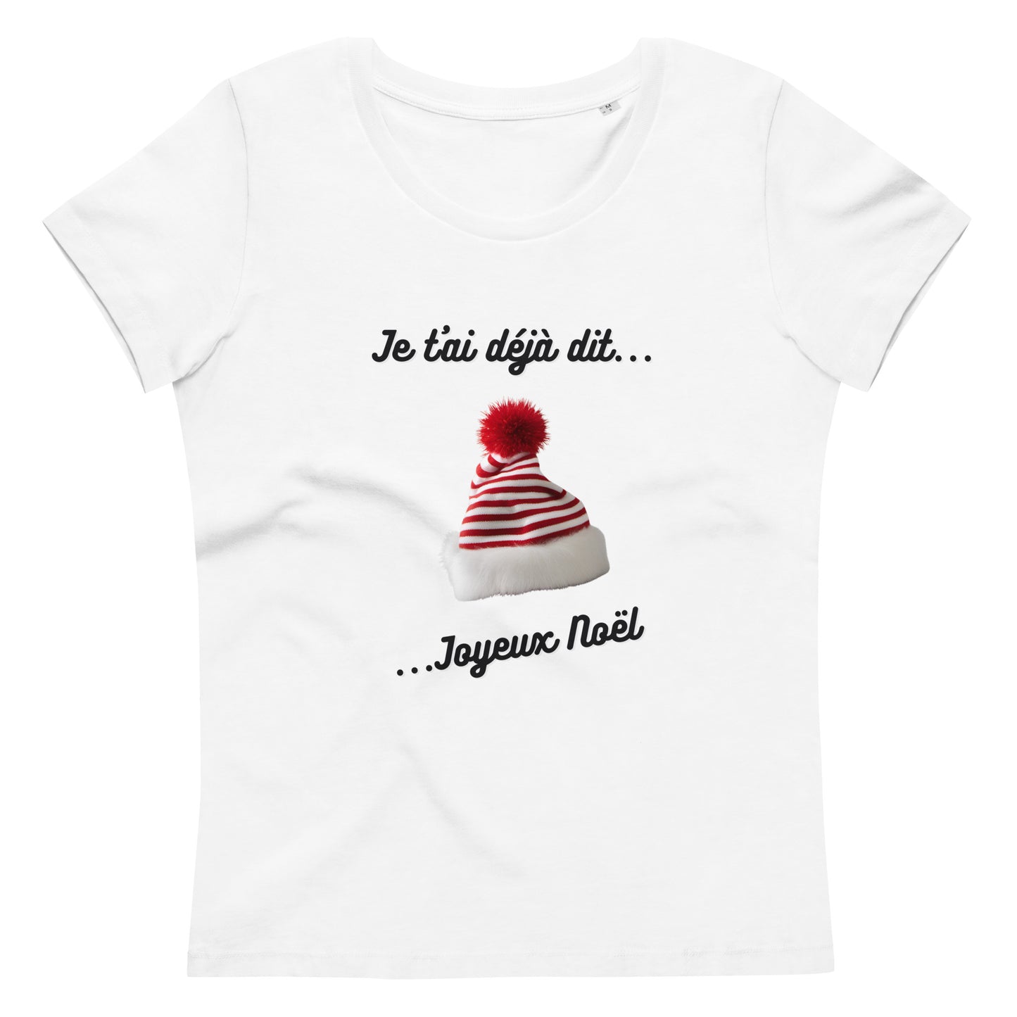 T-shirt moulant femme bio - Noël#4