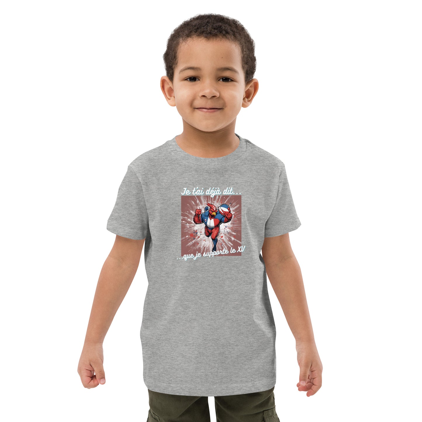 T-shirt enfant bio - Rugby #2