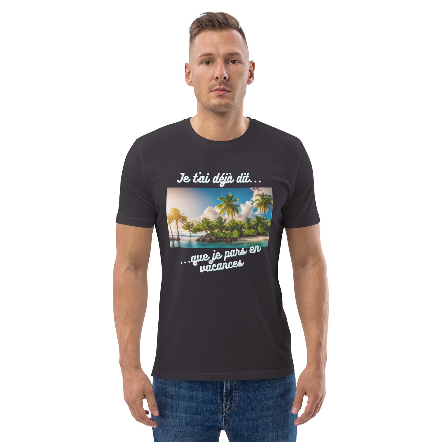 T-shirt homme bio : Vacances #2