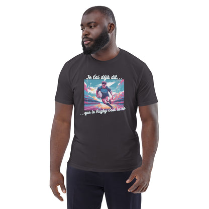 T-shirt homme bio : Rugby #4
