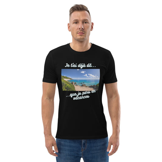 T-shirt homme bio : Vacances #6