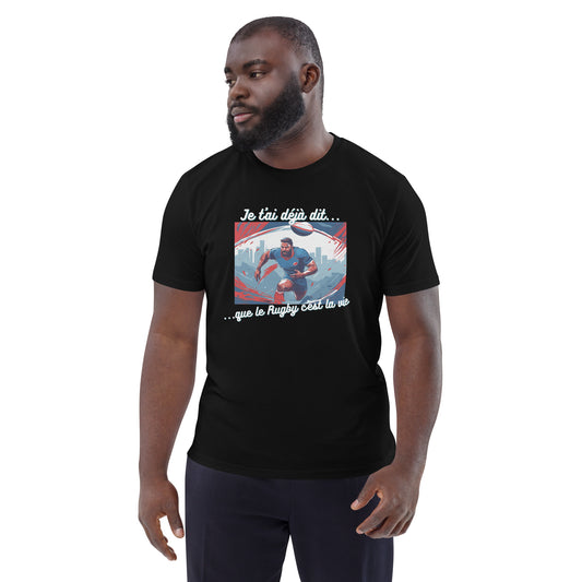 T-shirt homme bio : Rugby #1