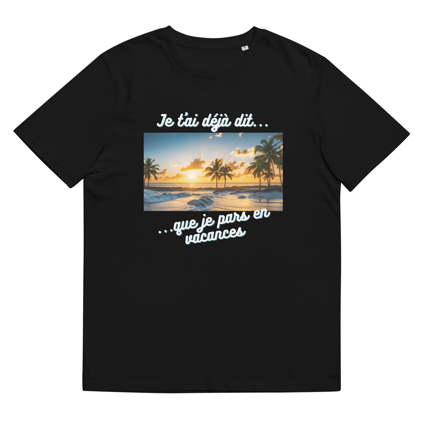T-shirt homme bio : Vacances #3