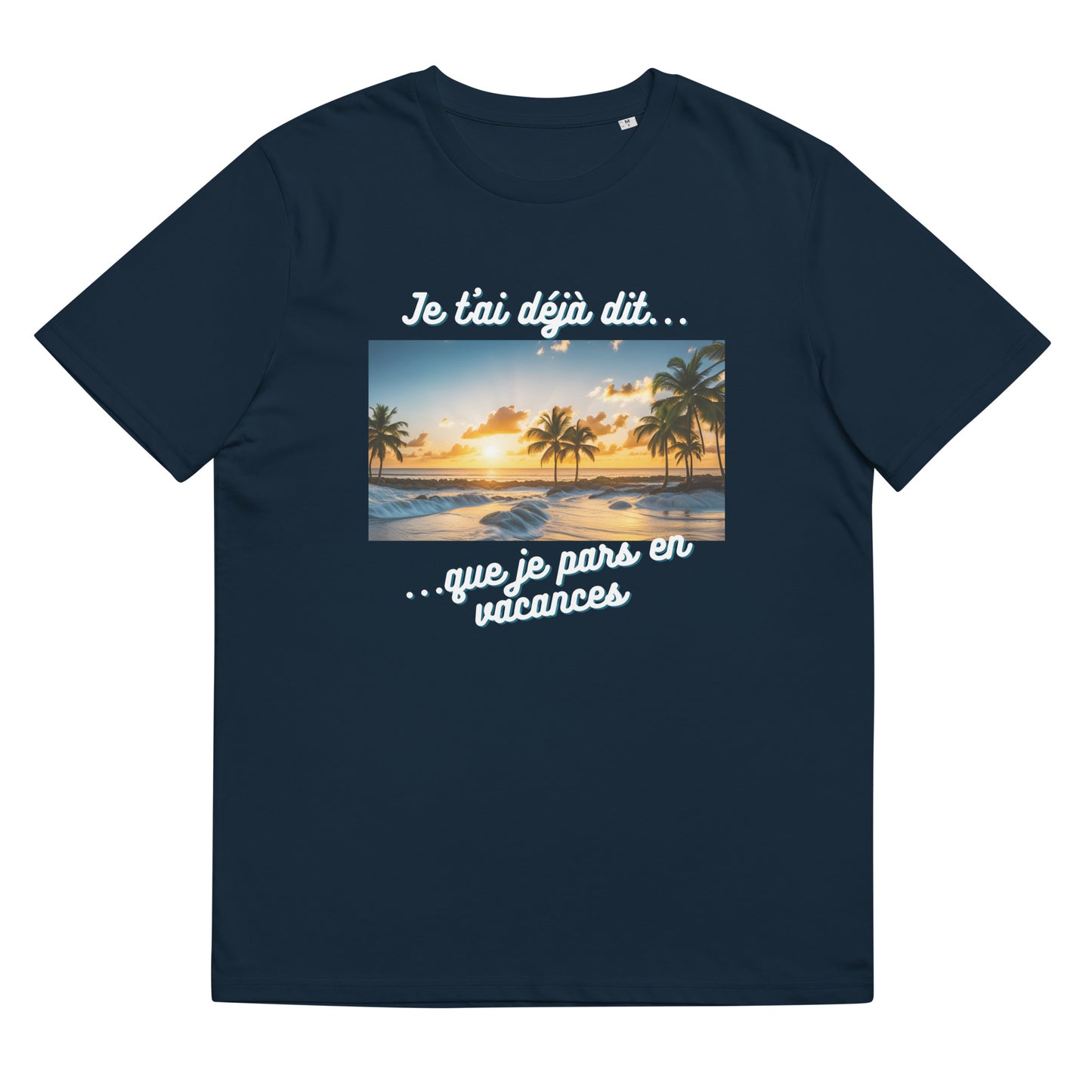 T-shirt homme bio : Vacances #3