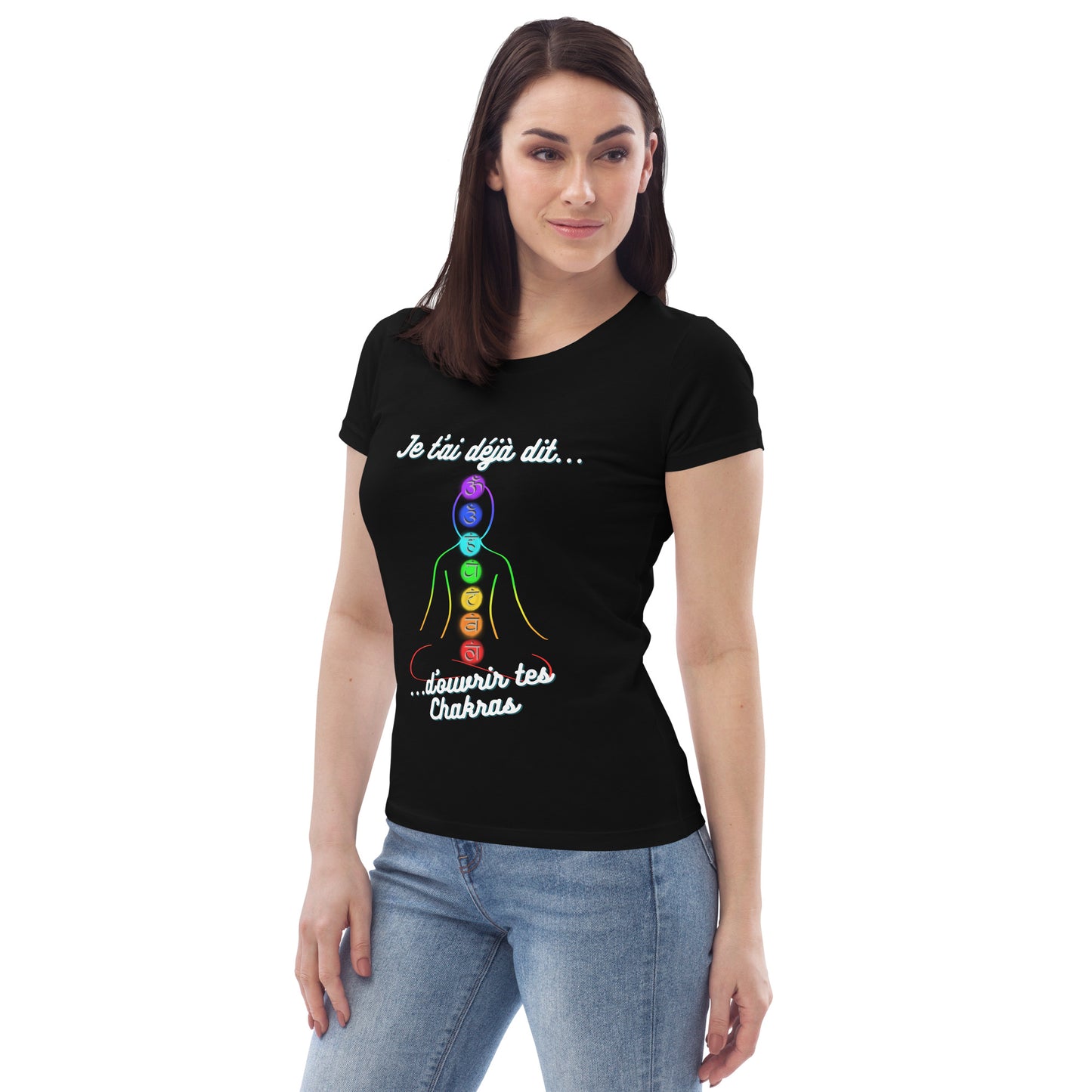T-shirt moulant femme bio - Spiritualité #3