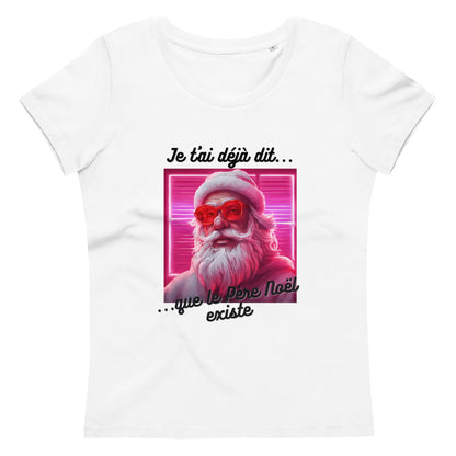 T-shirt moulant femme bio - Noël#1