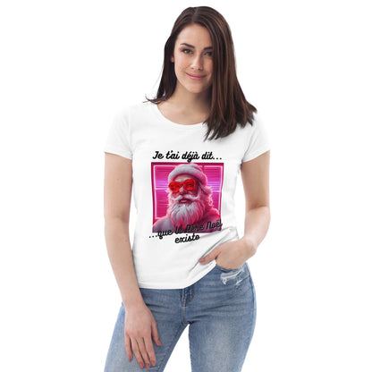 T-shirt moulant femme bio - Noël#1